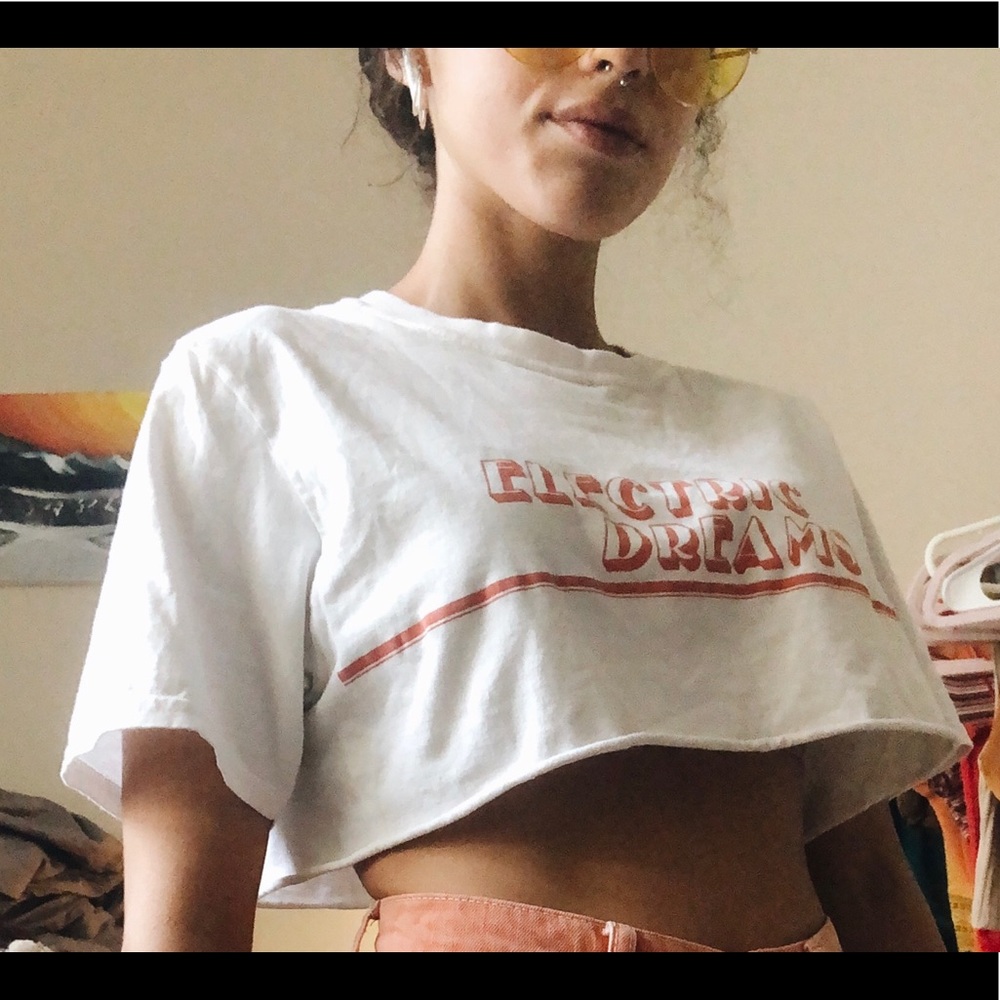 Custom Urban Outfitters T-Shirt Crop Top